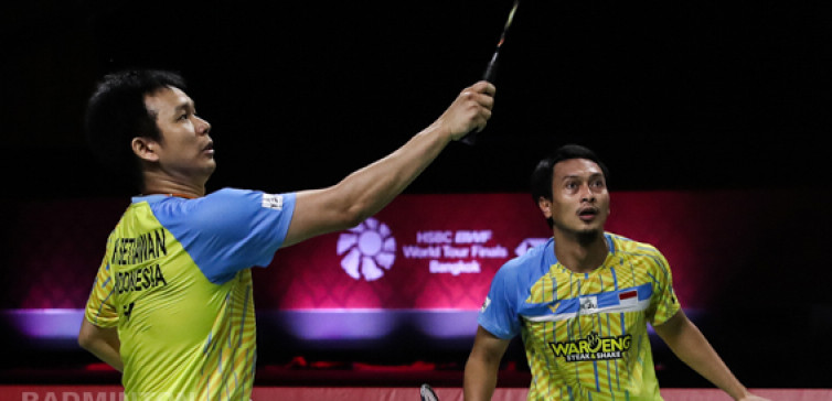 Sempat Tercerai Ahsan Hendra Kini Berdiri Di Olimpiade Tokyo