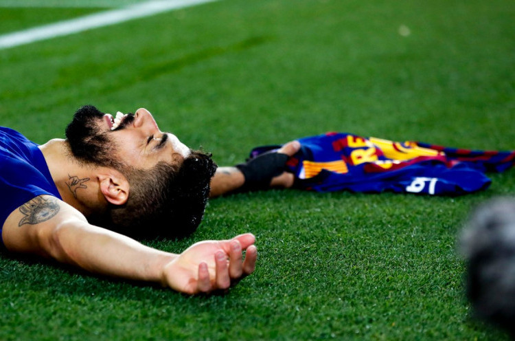Sambil Menangis, Luis Suarez Utarakan Perpisahan Emosional dengan Barcelona