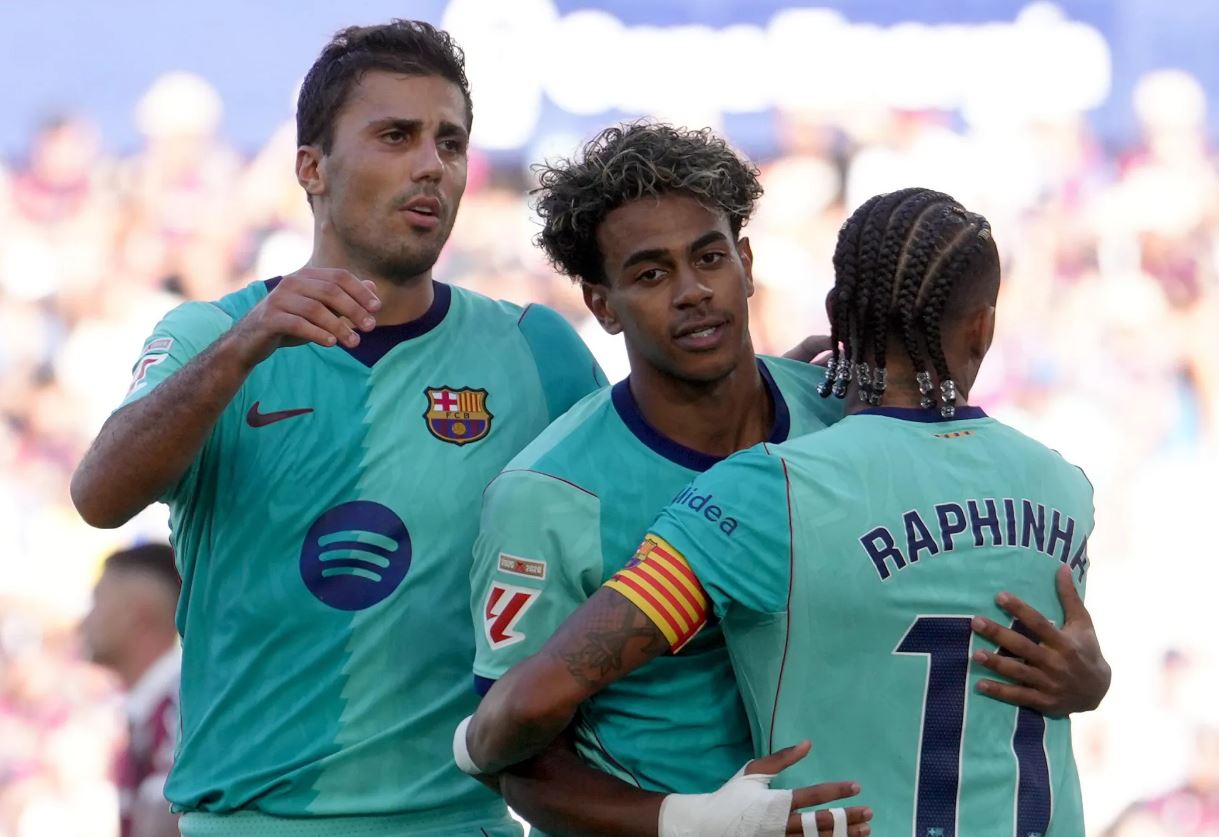 Hasil LaLiga: Bantai Levante, Barcelona Tak Terbendung