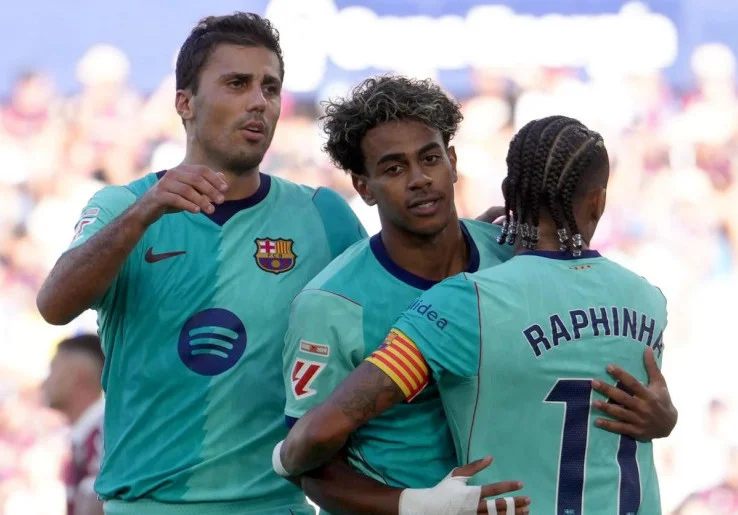Hasil LaLiga: Bantai Levante, Barcelona Tak Terbendung
