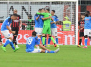 San Siro Masih Bersahabat untuk Napoli, Catatan Unbeaten AC Milan Berakhir