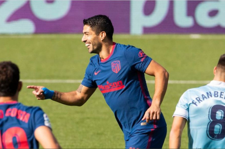 Barcelona 'Menangis', Luis Suarez Tersenyum di Atletico Madrid