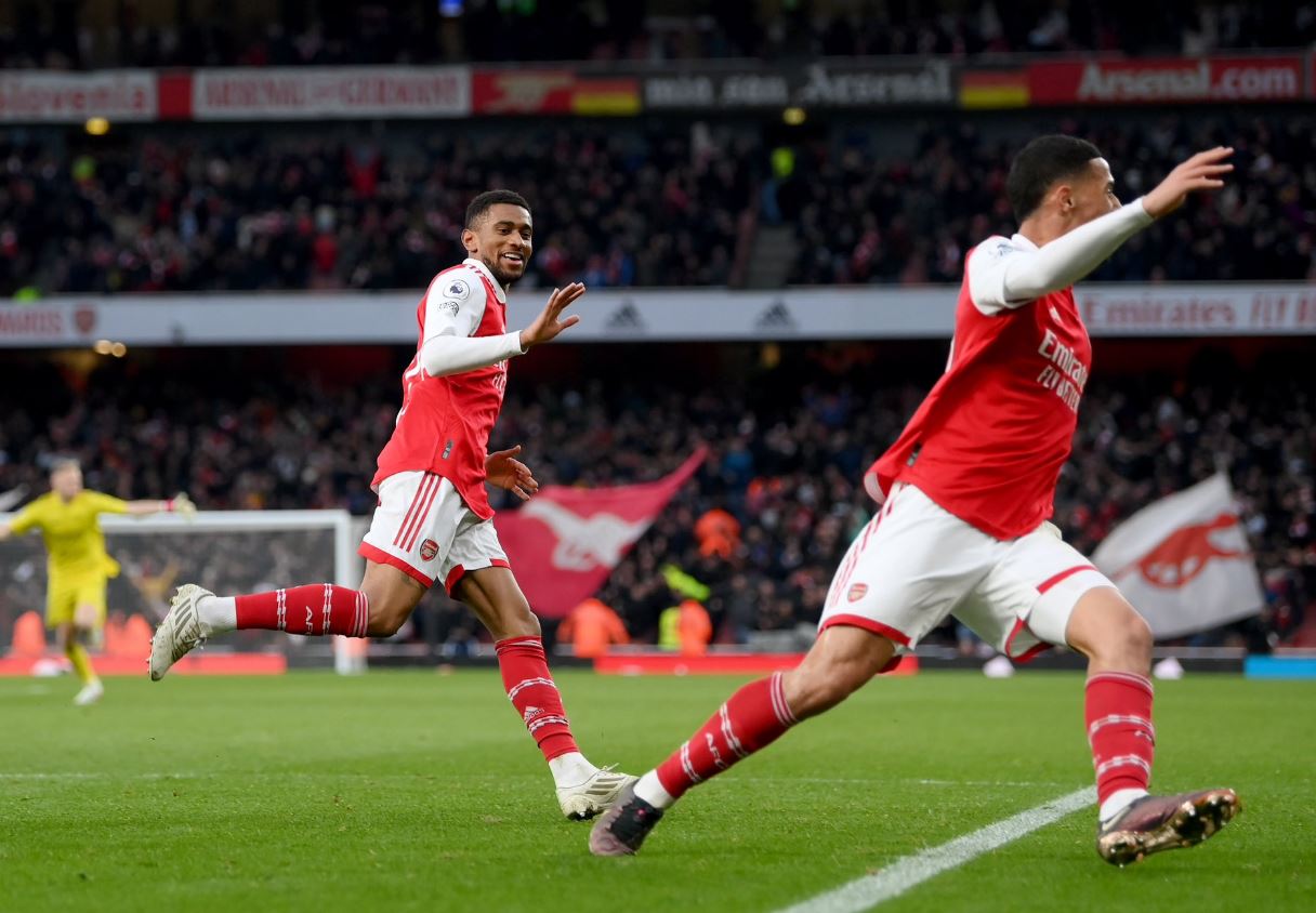 Reiss Nelson, Cameo Super Milik Arsenal
