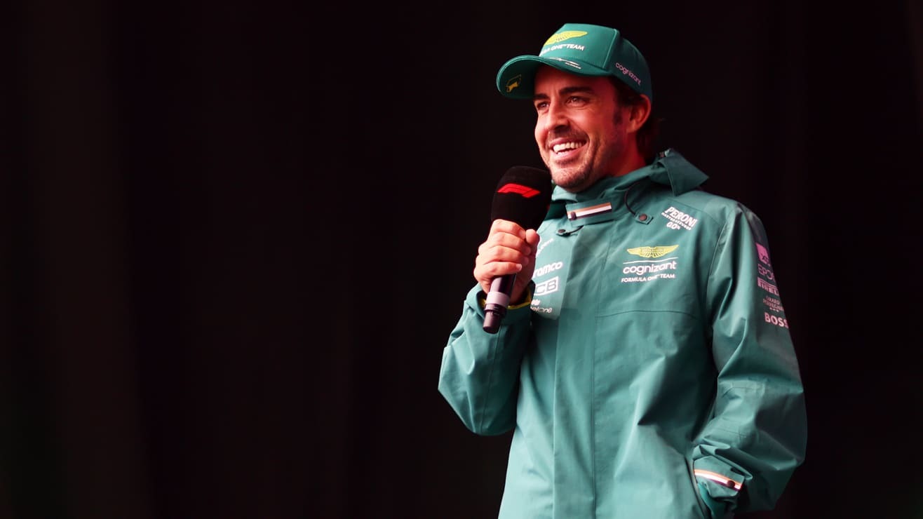 Alonso Lega Performa Aston Martin Kembali Normal