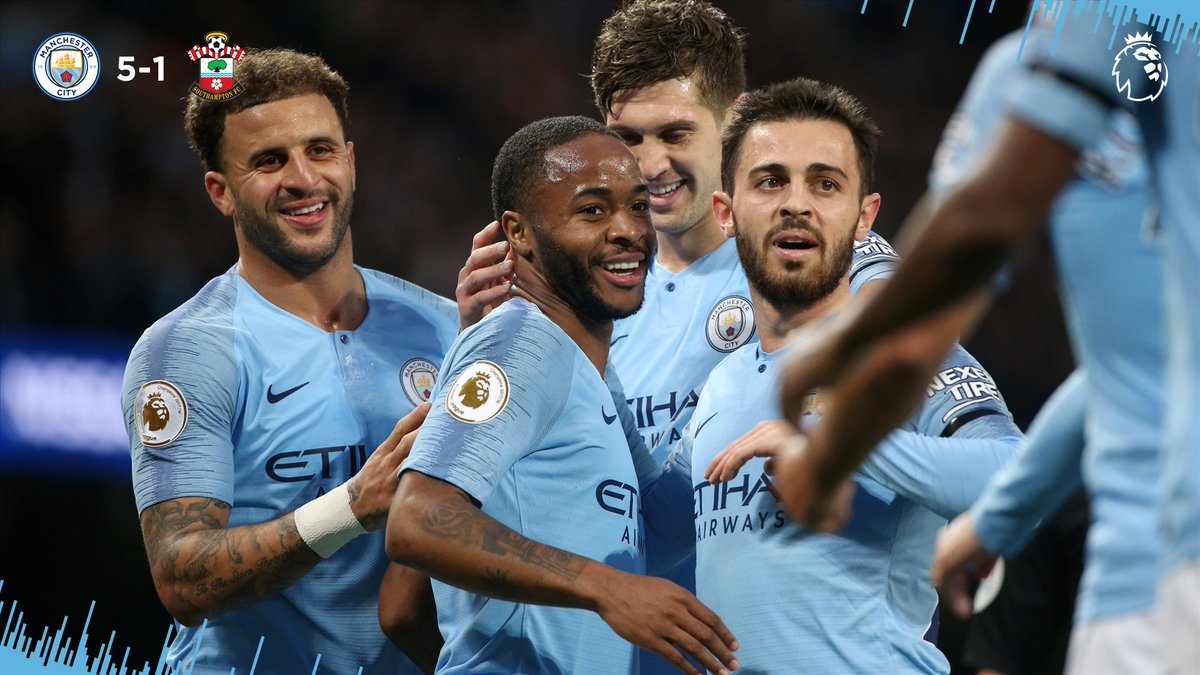 Manchester City 6-1 Southampton: The Citizens Nyaman di Puncak