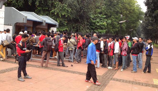 22 Ribu Tiket Untuk Laga Timnas Indonesia Kontra Malaysia