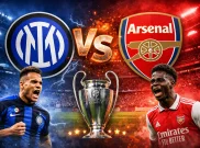 Superkomputer Prediksi Hasil Inter Milan vs Arsenal: Nerazzurri Unggul Sangat Tipis