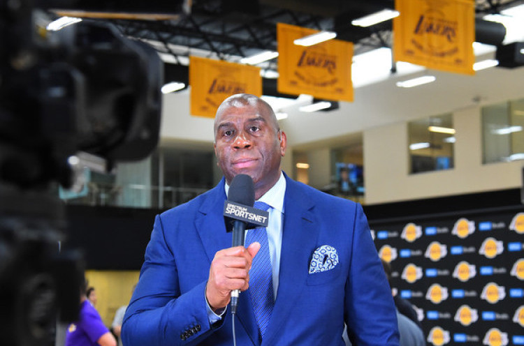 Magic Johnson Anggap Lakers Siap Saingi Warriors pada NBA 2018-2019