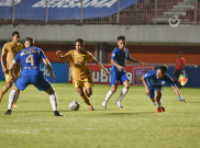 Hasil Liga 1: Diwarnai Satu Kartu Merah, Bhayangkara FC Berbagi Skor dengan PSIS
