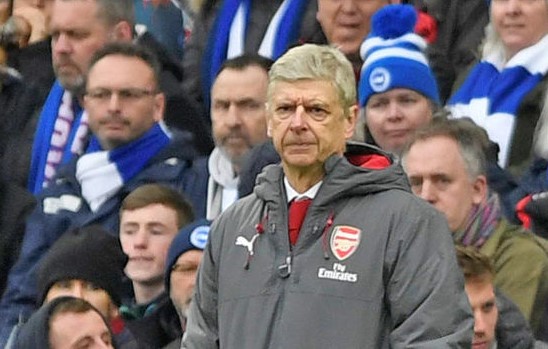Dibekuk Brighton, Arsene Wenger Pesimistis Arsenal Lolos Liga Champions