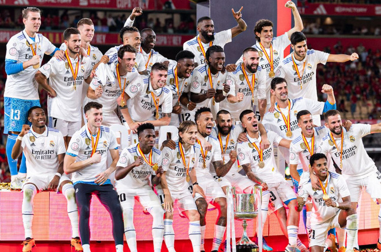 Real Madrid Juara Copa del Rey: Titel Ke-25 Karim Benzema, 20 Trofi untuk Los Blancos