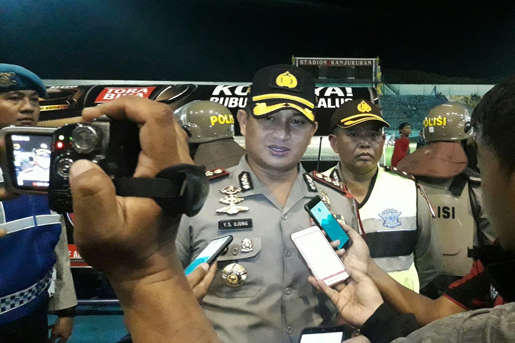 Terkait Rusuh Aremania di Kandang Arema FC, Kepolisian Malang Beri Penjelasan