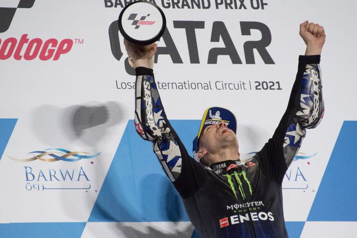 Vinales Dedikasikan Kemenangan untuk Istri dan Calon Buah Hati