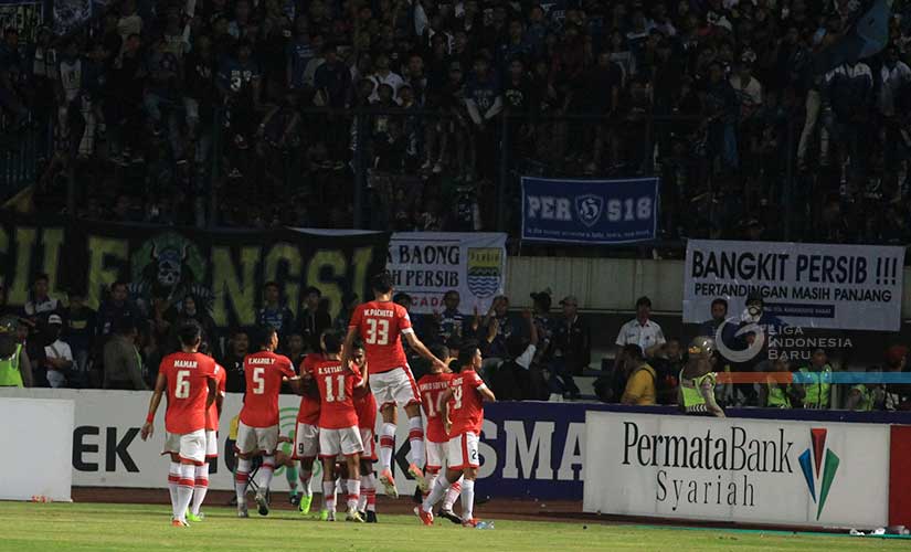 Laga Hanya Mencapai Menit ke-83, Persija Menang atas Persib 1-0