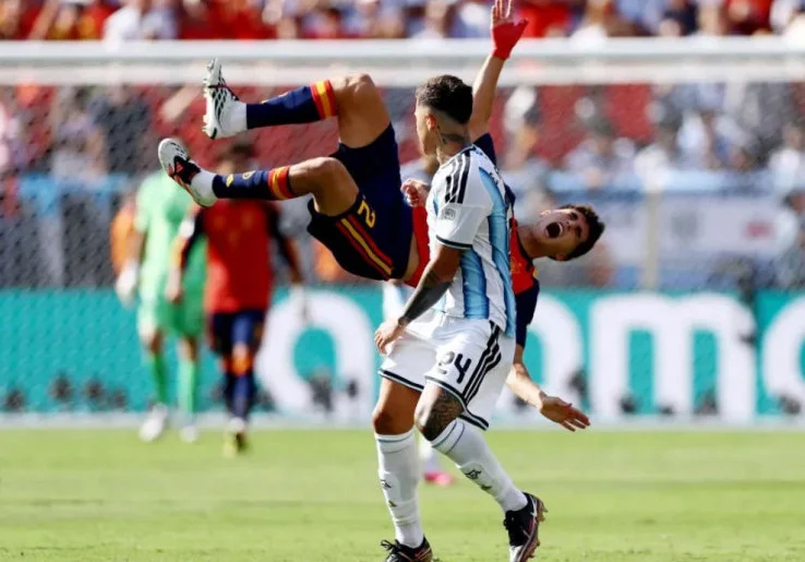 Kocak, Ada Petisi agar Laga Spanyol vs Argentina Diulang