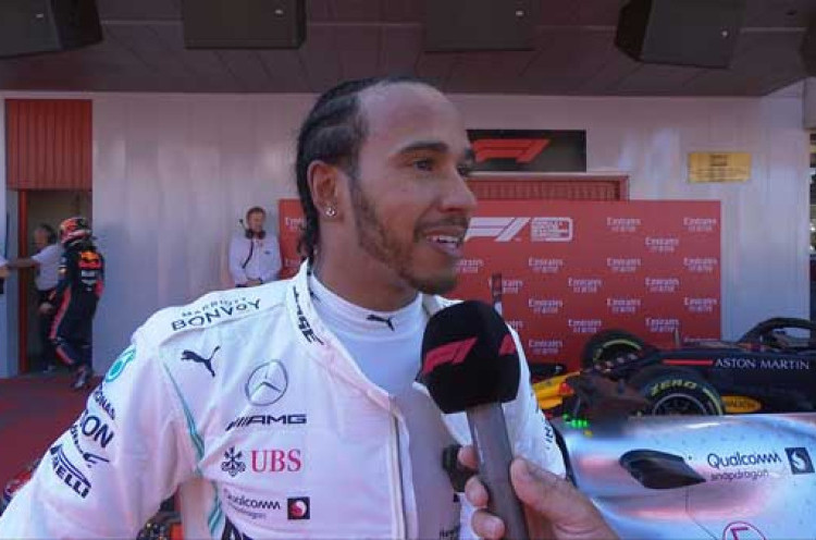 Lomba F1 GP Spanyol: Finis Pertama, Lewis Hamilton Kembali ke Puncak Klasemen 