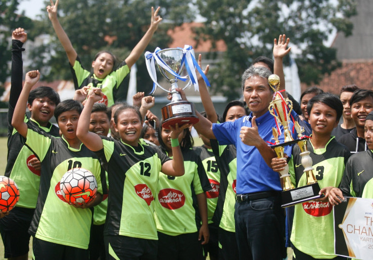 Putri Mataram Juara Kartini Cup 2018, Yogyakarta Jadi Magnet Sepak Bola Wanita
