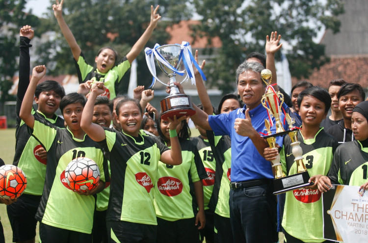 Putri Mataram Juara Kartini Cup 2018, Yogyakarta Jadi Magnet Sepak Bola Wanita