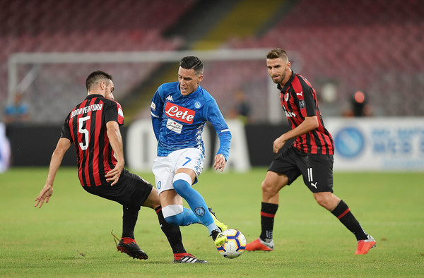Hasil Pertandingan Liga-Liga Eropa: AC Milan Dibekuk Napoli, Manchester City Tertahan