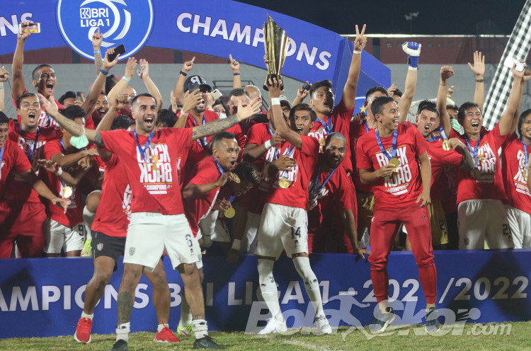 Hasil Liga 1: Bali United Sempurnakan Gelar Juara Usai Kalahkan Persik