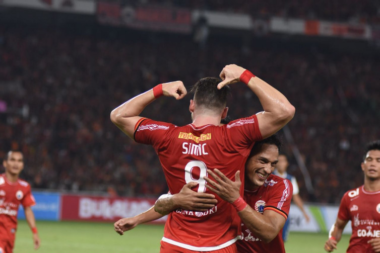 Cetak 2 Gol untuk Persija, Marko Simic Pemain Terbaik Pekan Kedua Liga 1 2018