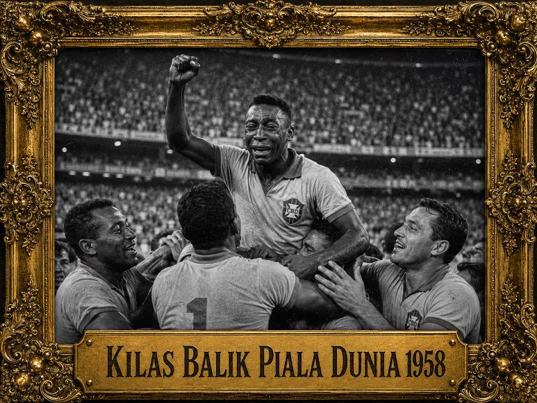 Kilas Balik Piala Dunia 1958: Awal Cerita Sang Raja, Pele, dan Kejayaan Brasil yang Menghapus Trauma Maracanazo