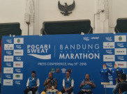 Antusiasme Peserta Bandung West Java Marathon Membludak