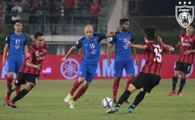 Kalah 2-5 dari Muangthong United, Raksasa Malaysia JDT Jadi Lawan Persija di Piala AFC 2018