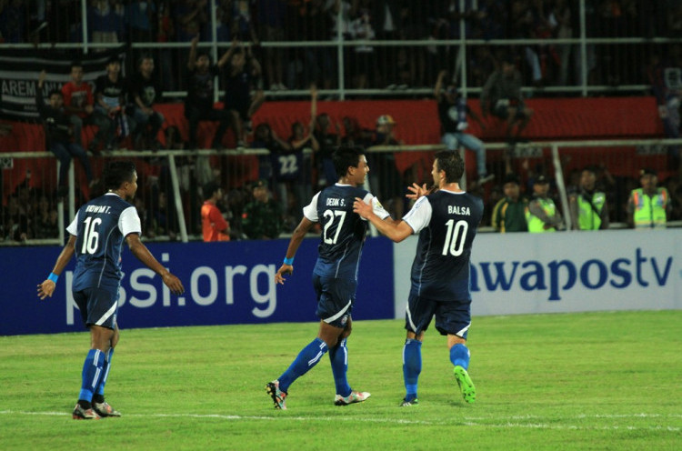 Piala Indonesia 2018: Arema FC Lega Berhasil Atasi Ujian Pertama