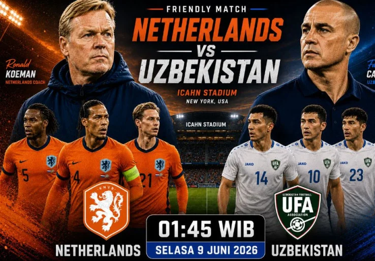 Prediksi dan Statistik Belanda vs Uzbekistan: Oranje Usung Misi Bangkit setelah Tumbang di De Kuip