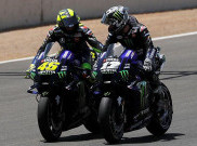 Kualifikasi MotoGP Emilia Romagna: Vinales Pole Lagi, Rossi Start di Belakang Binder