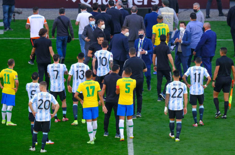 FIFA Respons Insiden di Laga Brasil Vs Argentina
