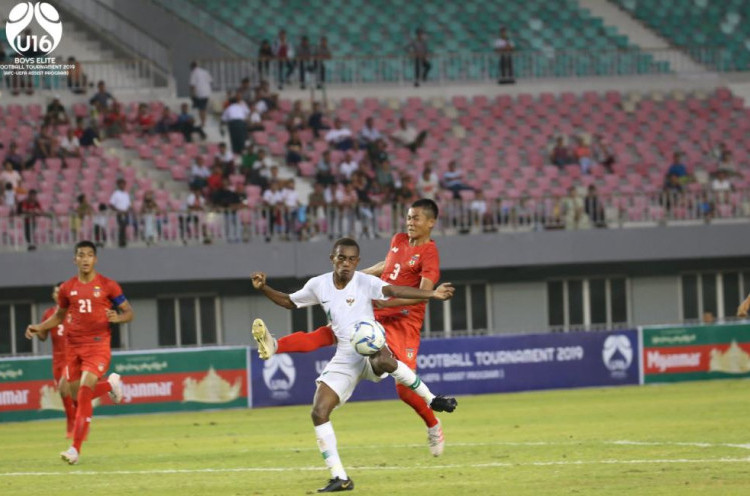 Gebuk Myanmar 2-0, Timnas Indonesia U-15 Tempel Korea Selatan