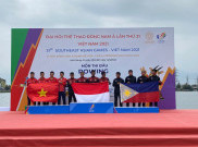 SEA Games 2021: Tim Rowing Berikan Medali Emas Kelima untuk Indonesia