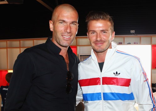 David Beckham Ungkap Pesan Emosional Zinedine Zidane Sebelum Gantung Sepatu