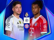 Statistik Laga Liga Champions Real Madrid vs Bayern Munchen, Rekor Pertemuan Memihak Los Blancos