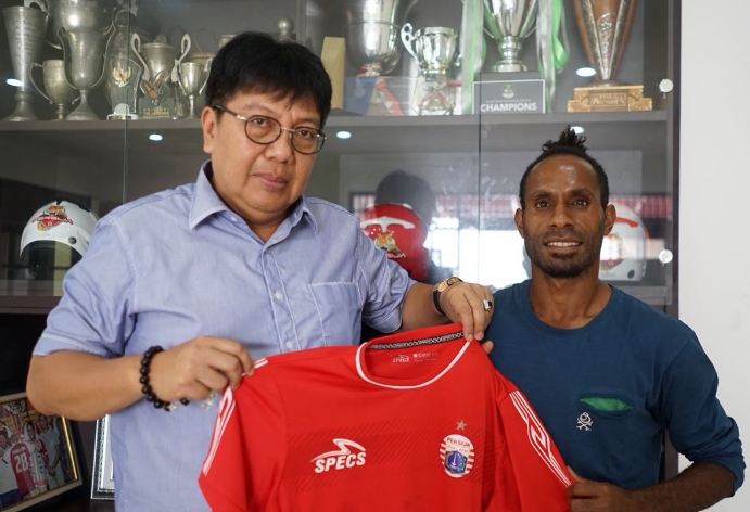 Persija Jakarta Resmi Kontrak Frengki Kogoya Dua Tahun