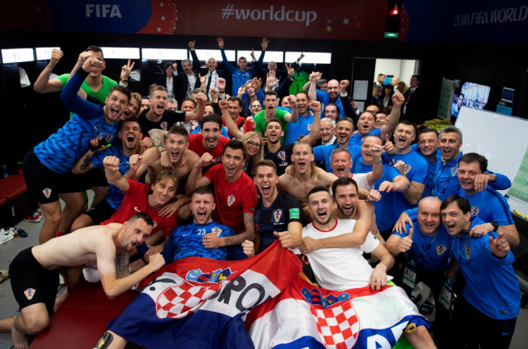 Kroasia Jadi Negara Terkecil yang Capai Final Piala Dunia Sejak 1950
