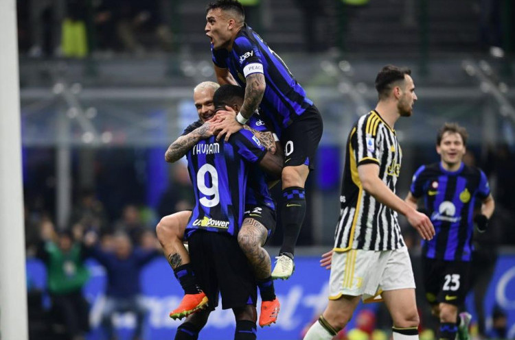 Menangi Derby d'Italia, Inter Milan Awali 2024 dengan Mulus