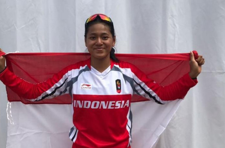 Sepeda Downhill SEA Games 2019: Emas di Asian Games 2018, Kini Tiara Andini Hanya Sabet Perak 