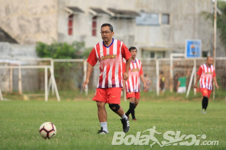 Reuni PS Gajayana Jadi Sarana Pelatih Persebaya Aji Santoso Menjaga Kebugaran Fisik