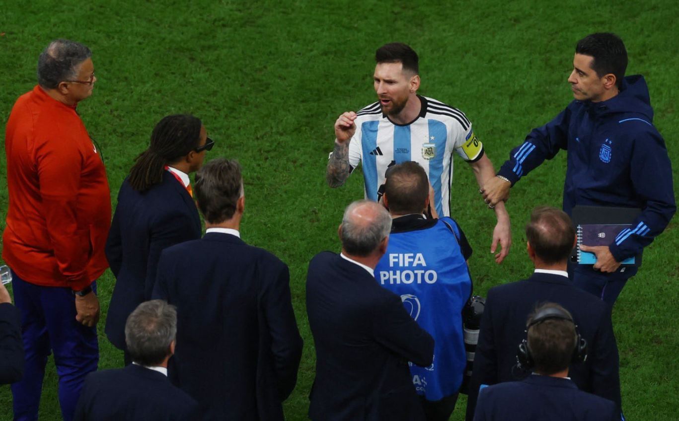 Duel Belanda Vs Argentina Memanas hingga Laga Berakhir, Messi Emosional dan Sindir Van Gaal