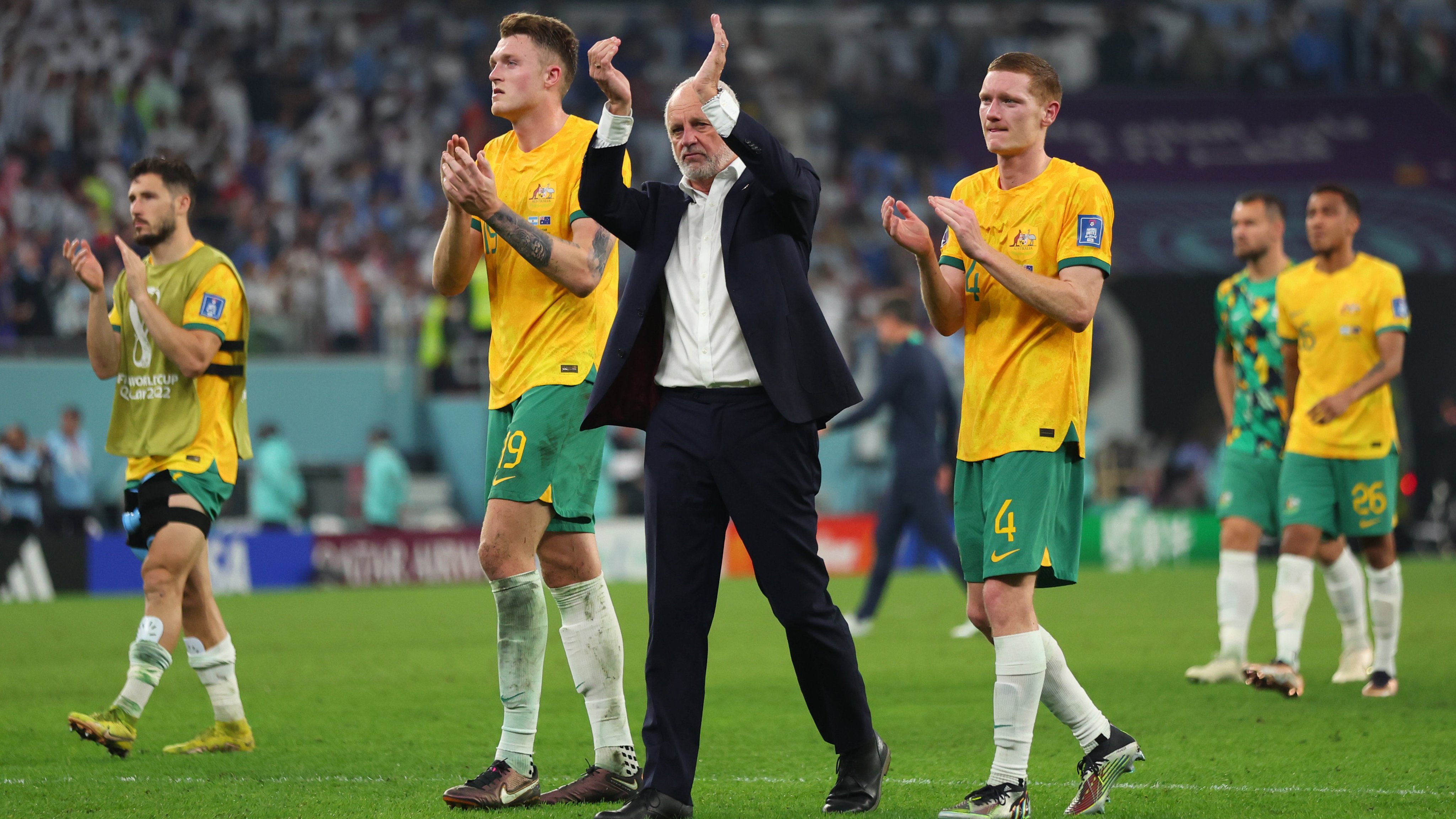 Piala Dunia 2022: Disingkirkan Argentina, Pelatih Australia Bangga Sekaligus Kecewa