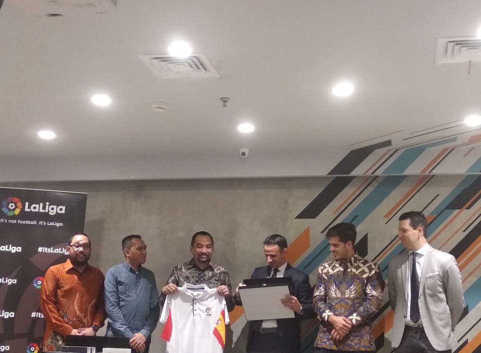 PT Liga Indonesia Baru Jalin Kerja Sama dengan LaLiga