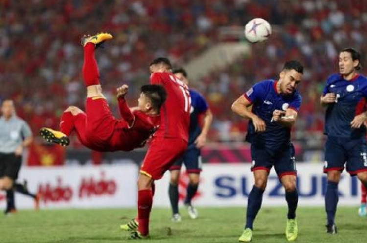 Piala AFF 2018: Kembali Tekuk Timnas Filipina 2-1, Vietnam Tantang Malaysia di Final