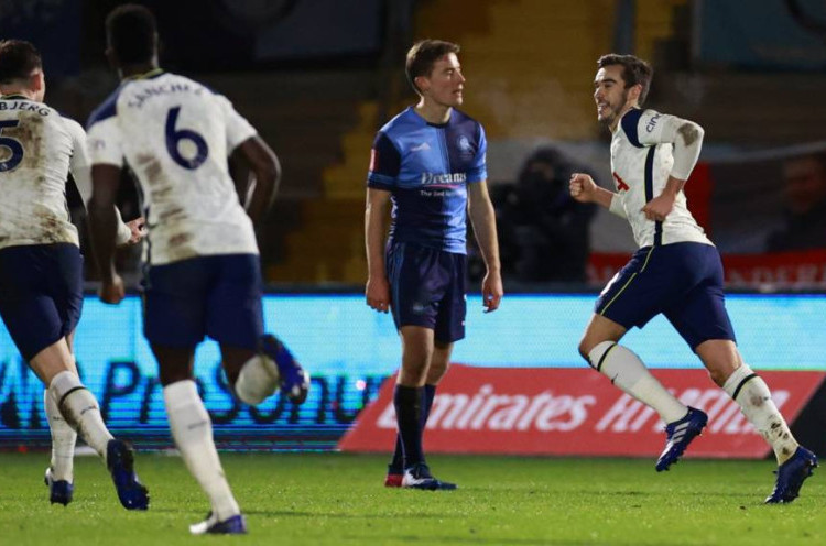 Piala FA: Tottenham Susah Payah Lolos ke 16 Besar