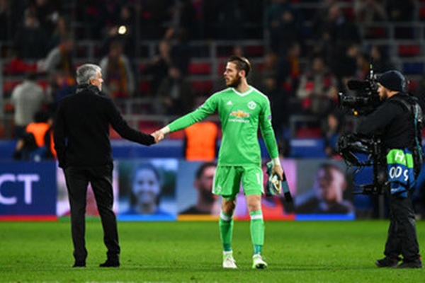 Mou Sebut De Gea Kiper Terbaik Dunia