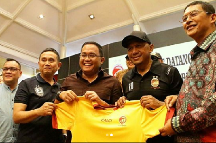 RD Resmi Jadi Pelatih Sriwijaya FC