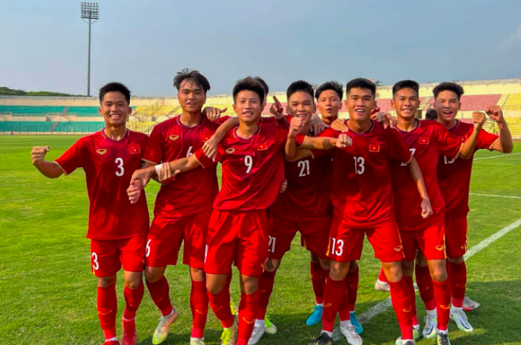 Timnas Vietnam U-16 Dipastikan Lolos, VFF Guyur Bonus Rp190 Juta