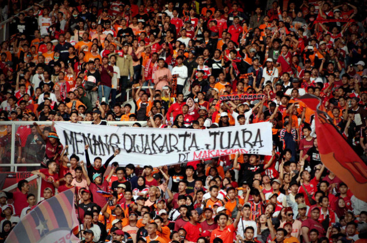 Persija Vs Kalteng Putra di Stadion Madya, Tiket Dilepas Melalui PP Jakmania